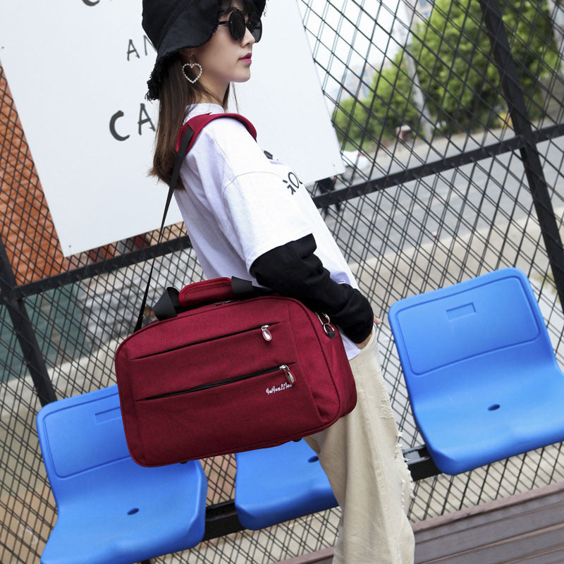 Bolsa de viaje para hombre, portátil, deportiva, fitness, plegable, impermeable